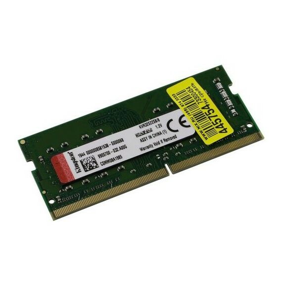 Память для ноутбуков: Модуль памяти Kingston 8Gb DDR4 SODIMM <PC4-25600> CL22 (for NoteBook) [KVR32S22S8/8] фотографии