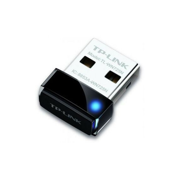 Беспроводные сети: Беспроводной адаптер TP-Link TL-WN725N Wireless N USB Nano  Adapter, 802.11b/g/n, 150Mbps фотографии