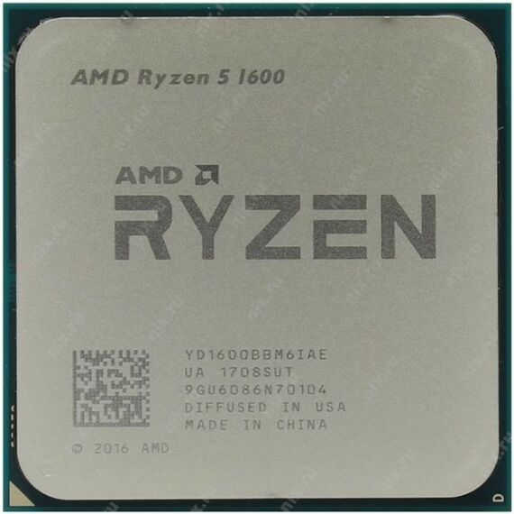 Процессоры: Процессор AMD Ryzen 5 1600 BOX 3.2 GHz/6core/3+16Mb/65W  Socket AM4 [YD1600B] фотографии