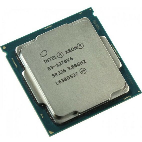 Процессоры: Процессор Intel Xeon E3-1270 V6 3.8 GHz/4core/1+8Mb/72W/8 GT/s LGA1151 фотографии