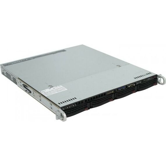 Серверные платформы: Серверная платформа SuperMicro 1U 5019S-M LGA1151, C236, PCI-E, SVGA, SATA RAID, 4xHS SATA, 2xGbLAN, 4DDR4 350W фотографии