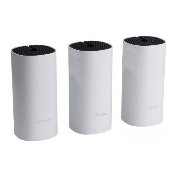 Беспроводные сети: Маршрутизатор TP-Link Deco M4(3-pack) Mesh Wi-Fi System, 1UTP 1000Mbps, 1WAN, 802.11a/b/g/n/ac фотографии
