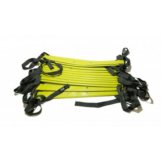 Фитнес оборудование: Лестница координационная Original FitTools FT-AG-LADD 6 м, 13 секций фотографии