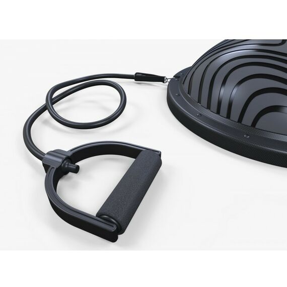 Фитнес оборудование: Полусфера гимнастическая Original FitTools FT-BSU-R3 надувная с эспандерами и насосом фотографии