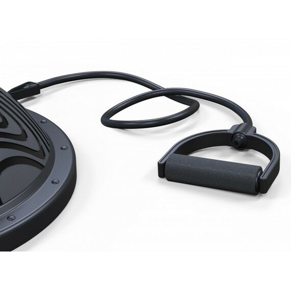 Фитнес оборудование: Полусфера гимнастическая Original FitTools FT-BSU-R3 надувная с эспандерами и насосом фотографии