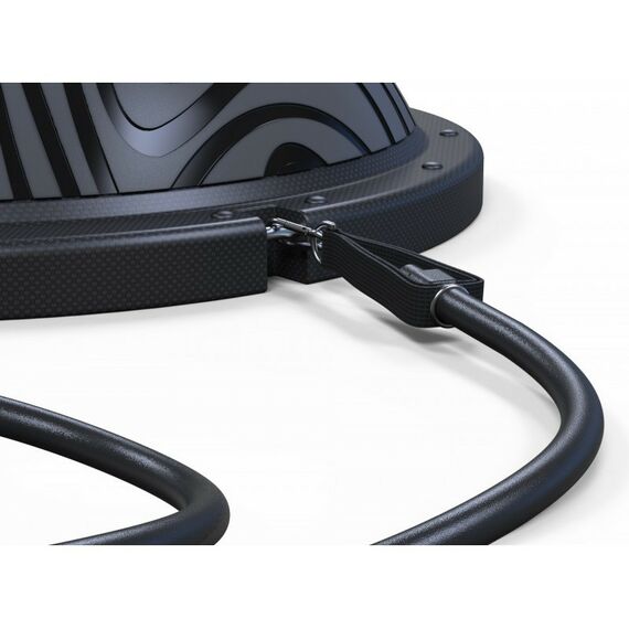 Фитнес оборудование: Полусфера гимнастическая Original FitTools FT-BSU-R3 надувная с эспандерами и насосом фотографии