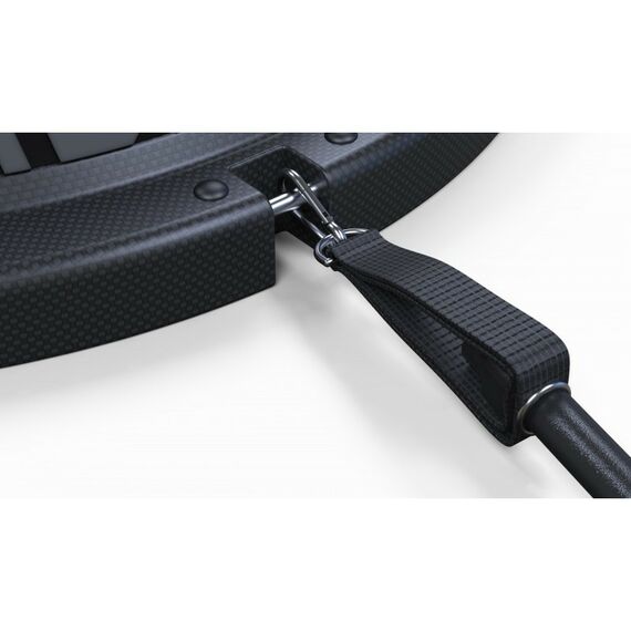 Фитнес оборудование: Полусфера гимнастическая Original FitTools FT-BSU-R3 надувная с эспандерами и насосом фотографии