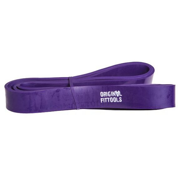 Фитнес оборудование: Эспандер ленточный Original FitTools FT-EX-208-32 длина по окружности 208 см, толщина 4,5 мм, ширина 32 мм, с логотипом фотографии