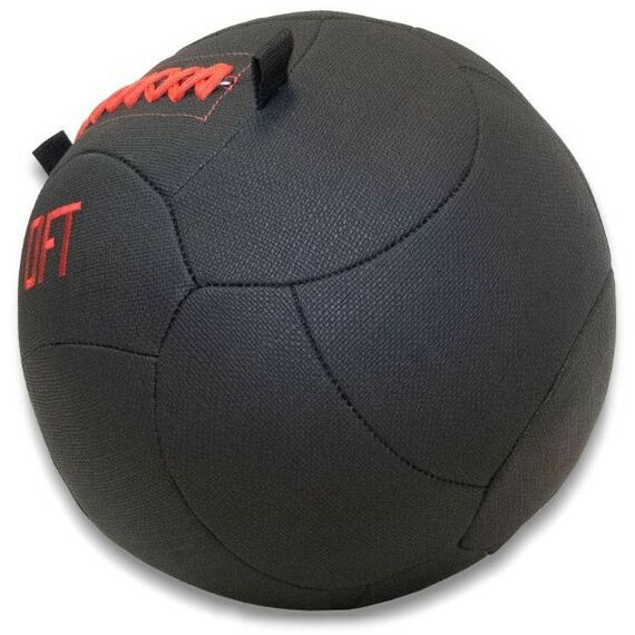 Фитнес оборудование: Тренировочный мяч Original FitTools Wall Ball Deluxe FT-DWB-4 4 кг фотографии