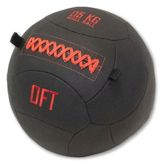 Фитнес оборудование: Тренировочный мяч Original FitTools Wall Ball Deluxe FT-DWB-5 5 кг фотографии