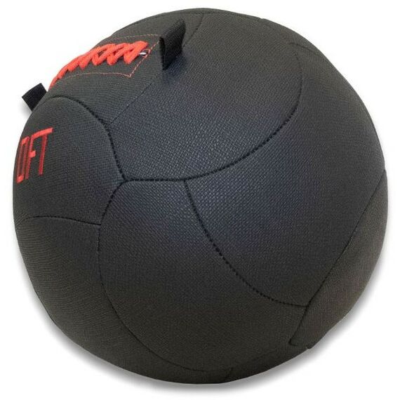 Фитнес оборудование: Тренировочный мяч Original FitTools Wall Ball Deluxe FT-DWB-5 5 кг фотографии