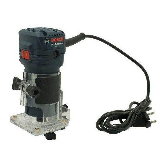 Фрезеры: Фрезер кромочный BOSCH GKF 550 550W, 33000 об/мин, цанга 6 мм [06016A0020] фотографии