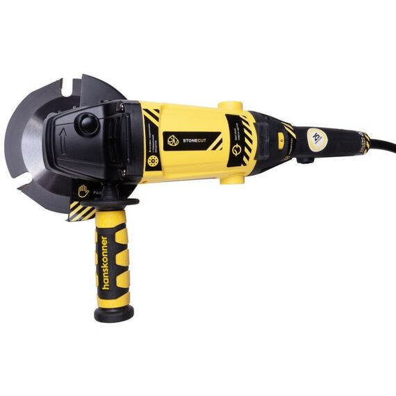Угловые шлифмашинки (болгарки): Машина углошлифовальная Hanskonner HAG15150EC 150 мм., 1500 Вт. фотографии