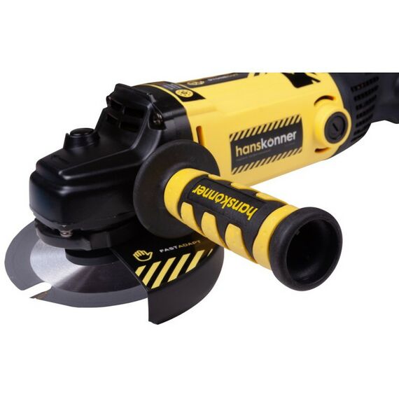 Угловые шлифмашинки (болгарки): Машина углошлифовальная Hanskonner HAG15150EC 150 мм., 1500 Вт. фотографии