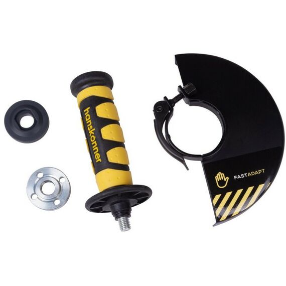 Угловые шлифмашинки (болгарки): Машина углошлифовальная Hanskonner HAG15150EC 150 мм., 1500 Вт. фотографии