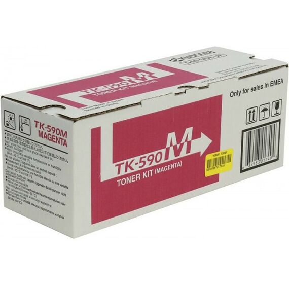 Для Kyocera: Тонер-картридж Kyocera TK-590M Magenta для FS-2026/2126/2526/5250, M602/M6226/P6026 фотографии