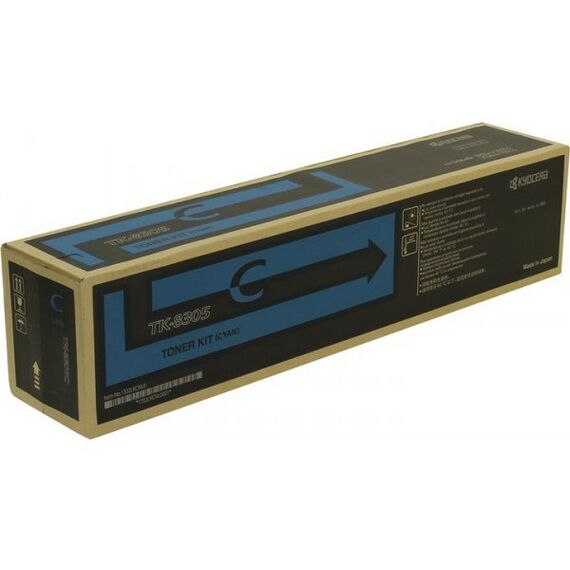 Для Kyocera: Тонер-картридж Kyocera TK-8305C Cyan для TASKalfa 3050ci/3051ci/3550ci/3551ci фотографии