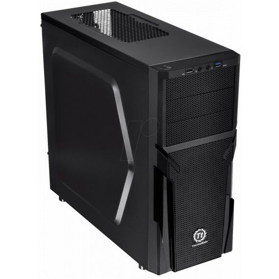 Корпуса компьютерные: Корпус Thermaltake Versa H21 Black Miditower ATX без БП [CA-1B2-00M1NN-00] фотографии