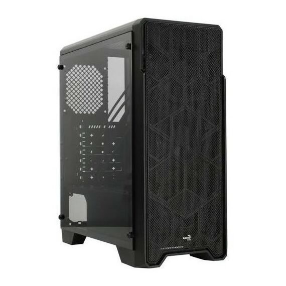 Корпуса компьютерные: Корпус AeroCool Ore Saturn Miditower ATX Без БП [FRGB-G-BK-V1] фотографии