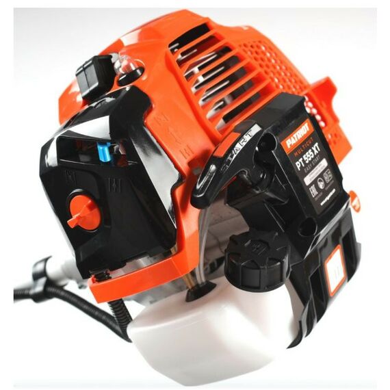 Триммеры: Бензотриммер Patriot PT 555 XT 1+1 3.0л.с/2.1кВт, 52см3, нож/леска 3мм/диск, неразборная штанга [250106231] фотографии