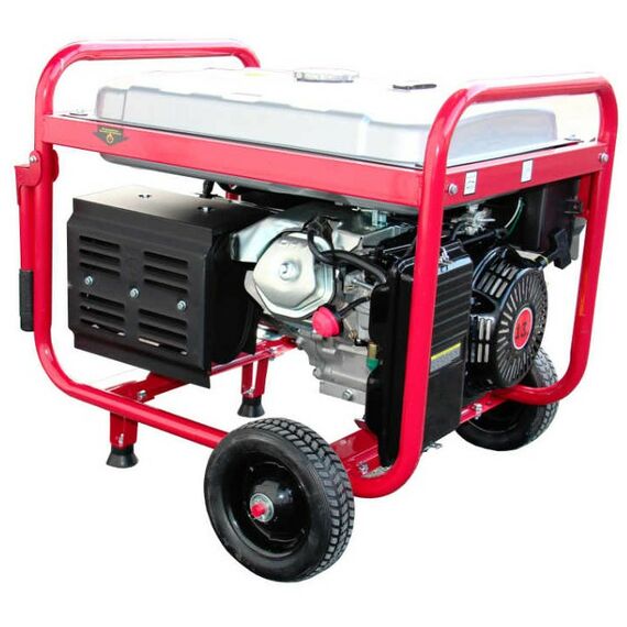 Электростанции: Электростанция бензиновая ВЫМПЕЛ БГ-5.5Э-3Ф 5.5кВт, расход 3.1л/час, бак 25л, 83кг фотографии