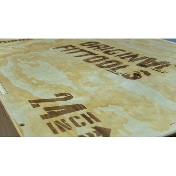 Фитнес оборудование: Платформа для запрыгивания Original FitTools FT-PLYO1 Высота изделия 500 - 600 - 700 мм, плиометрическая фотографии