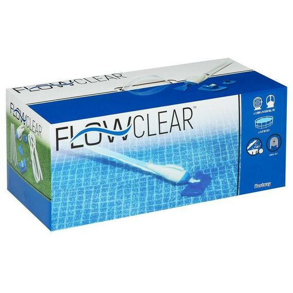 Бассейны: Пылесос для бассейна BestWay 58212 вакуумный, 3 предмета: 2 насадки, ручка 190 см фотографии