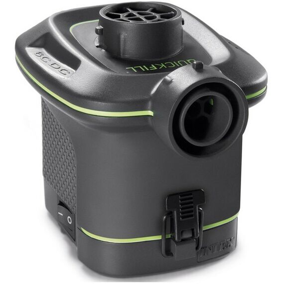 Надувные матрасы: Матрас надувной Intex DURA-BEAM FULL 137 х 191 х 25 см, с насосом на батарейках 6 С [64778] фотографии