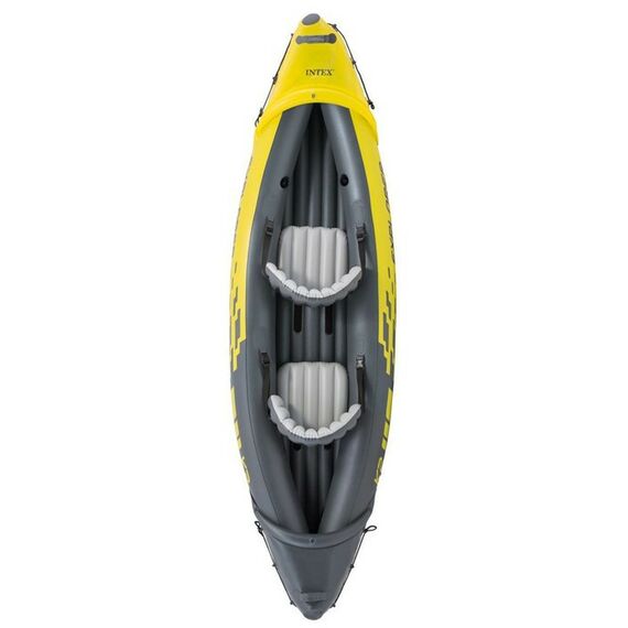 Лодки: Лодка Intex Explorer K2 2 местная, 312 х 91 х 51 см, алюминиевые вёсла 213 см, насос, 2 сиденья, до 180 кг [68307NP] фотографии