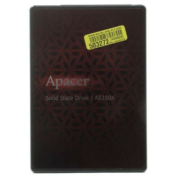 SSD-накопители: SSD-накопитель Apacer 128 Gb AS350X SATA 6Gb/s 2.5" 3D TLC [AP128GAS350XR-1] фотографии