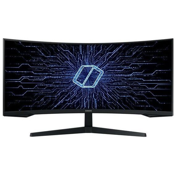 Мониторы: ЖК-монитор Samsung LC34G55TWWIXCI 34", черный фотографии