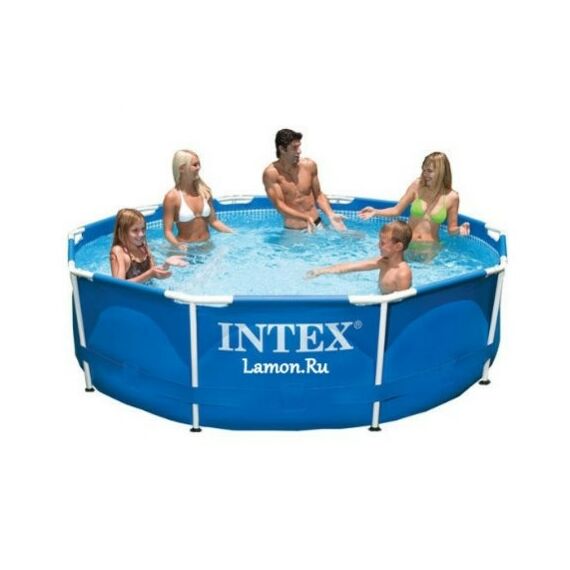 Бассейны: Бассейн Intex 28202 METAL FRAME 305*76см фотографии