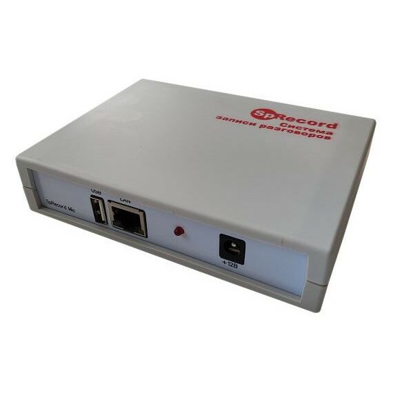 Системы записи телефонных разговоров: Система SpRecord MIC 2 фотографии