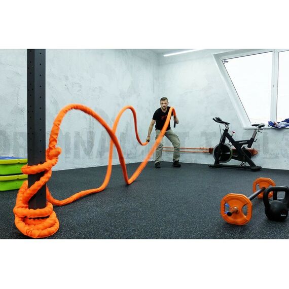 Фитнес оборудование: Канат для функционального тренинга Original FitTools FT-BTR-50-15000 50 мм х 15 м фотографии