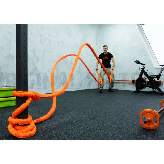 Фитнес оборудование: Канат для функционального тренинга Original FitTools FT-BTR-50-15000 50 мм х 15 м фотографии