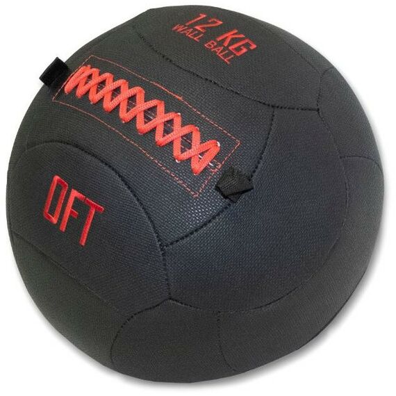 Фитнес оборудование: Тренировочный мяч Original FitTools Wall Ball Deluxe FT-DWB-12 12 кг фотографии