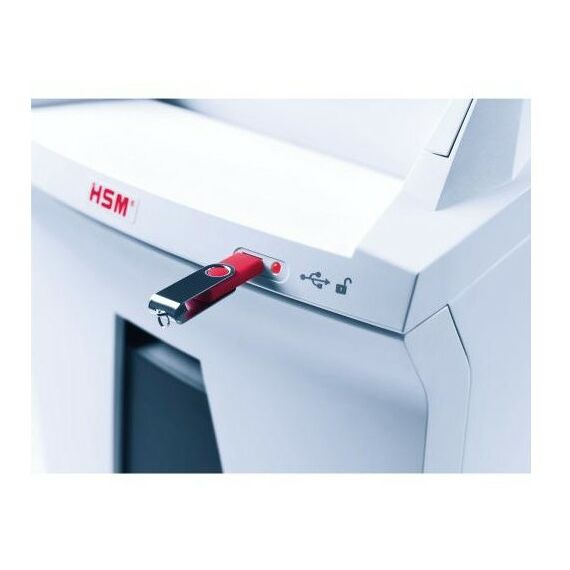 Уничтожители документов: Уничтожитель документов HSM SECURIO AF150 1.9x15 34 л, 65 мм/сек, защита от перегрева, реверс фотографии