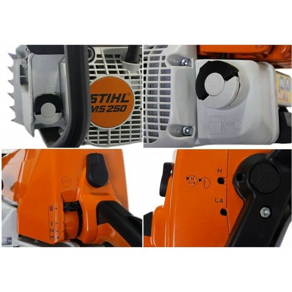 Бензопилы: Бензопила STIHL MS 250 С-BE 2.3 кВт, 35 см, Комфорт [1123-200-0527] фотографии