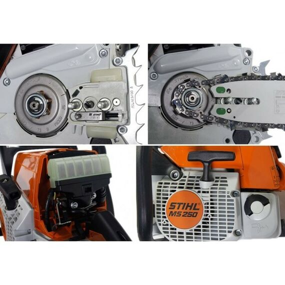 Бензопилы: Бензопила STIHL MS 250 С-BE 2.3 кВт, 35 см, Комфорт [1123-200-0527] фотографии