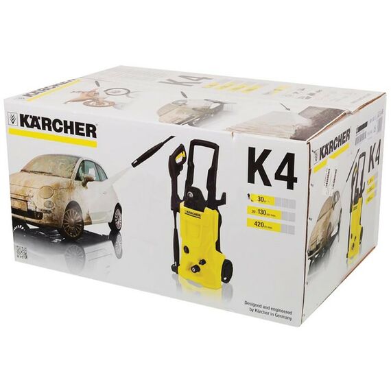 Мойки высокого давления: Минимойка Karcher K4 Basic мощность 1,8 кВт, давление 20-130 бар, шланг 6 м [1.180-080.0] фотографии