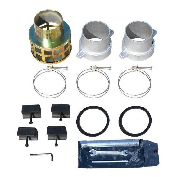 Мотопомпы: Мотопомпа TCC PGST100 для сильнозагрязненной воды с частицами фотографии