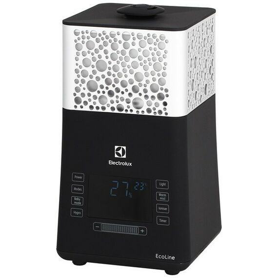 Очистители, увлажнители и осушители воздуха: Увлажнитель воздуха Electrolux EHU 3710D рекомендуемая площадь 50 кв.м, электронное управление, цвет черный фотографии