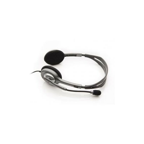 Наушники и гарнитуры: Наушники с микрофоном Logitech Stereo Headset H110 [981-000271] фотографии