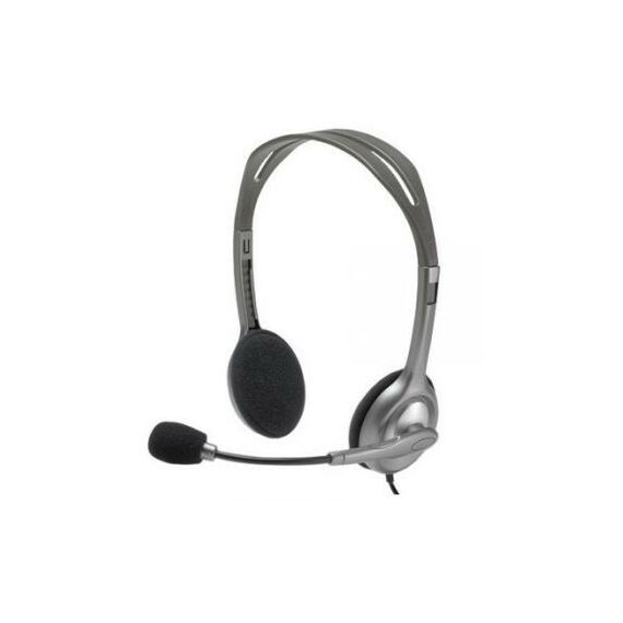 Наушники и гарнитуры: Наушники с микрофоном Logitech Stereo Headset H110 [981-000271] фотографии