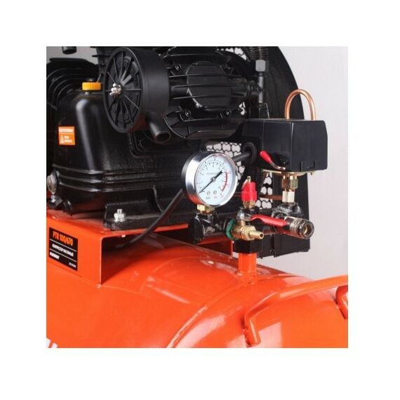 Компрессоры: Компрессор Patriot PTR 100-670 670л/мин, 8бар, 100л, 3кВт, 380В, 86 кг [525306330] фотографии