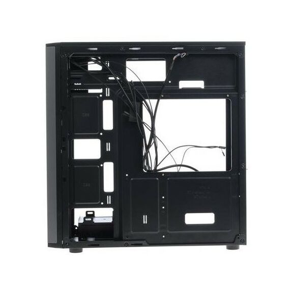 Корпуса компьютерные: Корпус DEXP DC-101B Miditower ATX, без БП, черный фотографии