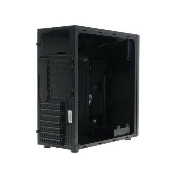 Корпуса компьютерные: Корпус DEXP DC-101B Miditower ATX, без БП, черный фотографии