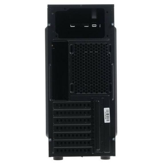 Корпуса компьютерные: Корпус DEXP DC-101B Miditower ATX, без БП, черный фотографии