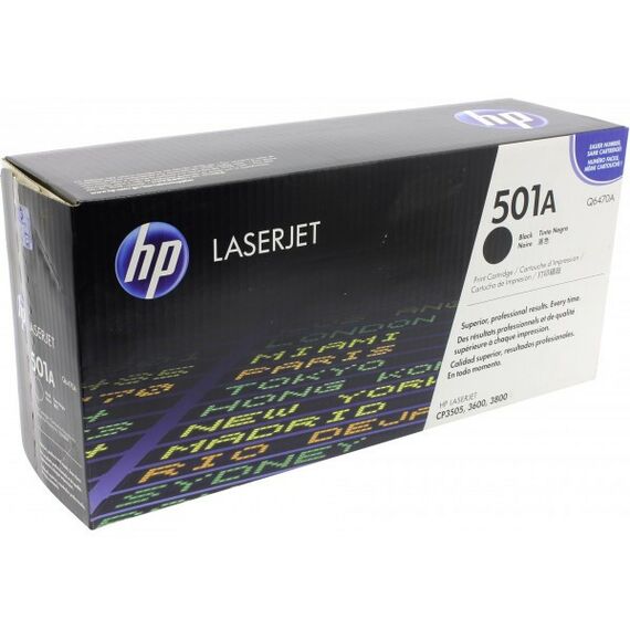 Для HP (оригинал): Картридж HP Q6470A Black для hp COLOR LJ 3600/3800 фотографии