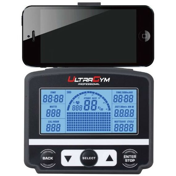 Гребные тренажеры: Гребной профессиональный тренажер Ultra Gym Air Cross 002 фотографии